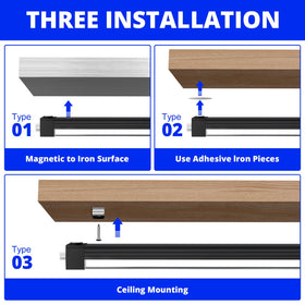 Sayitwill 365nm bar mounted under cabinet provides subtle UV illumination