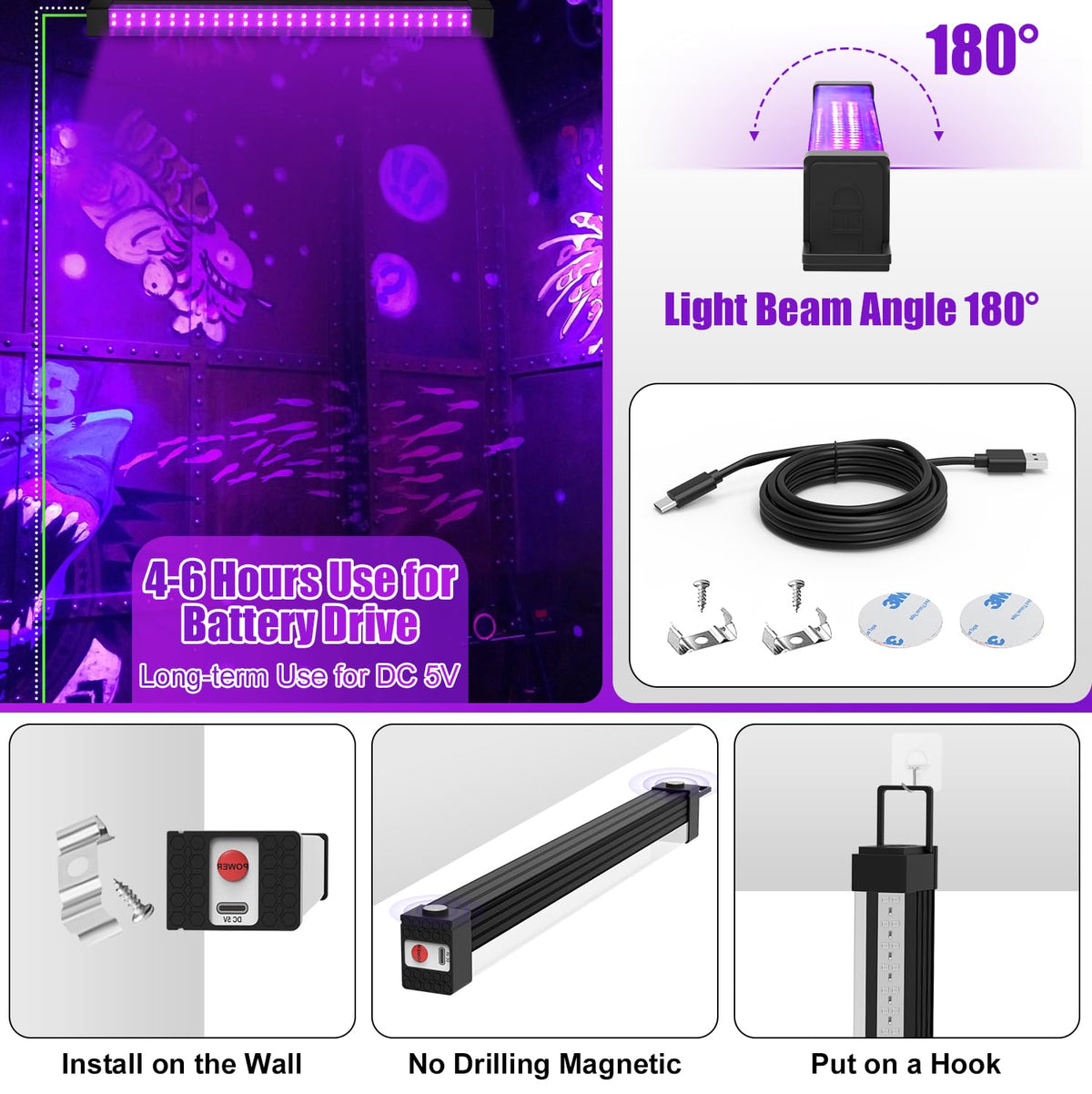 Sayitwill classroom activities lighting fluorescent materials clearly