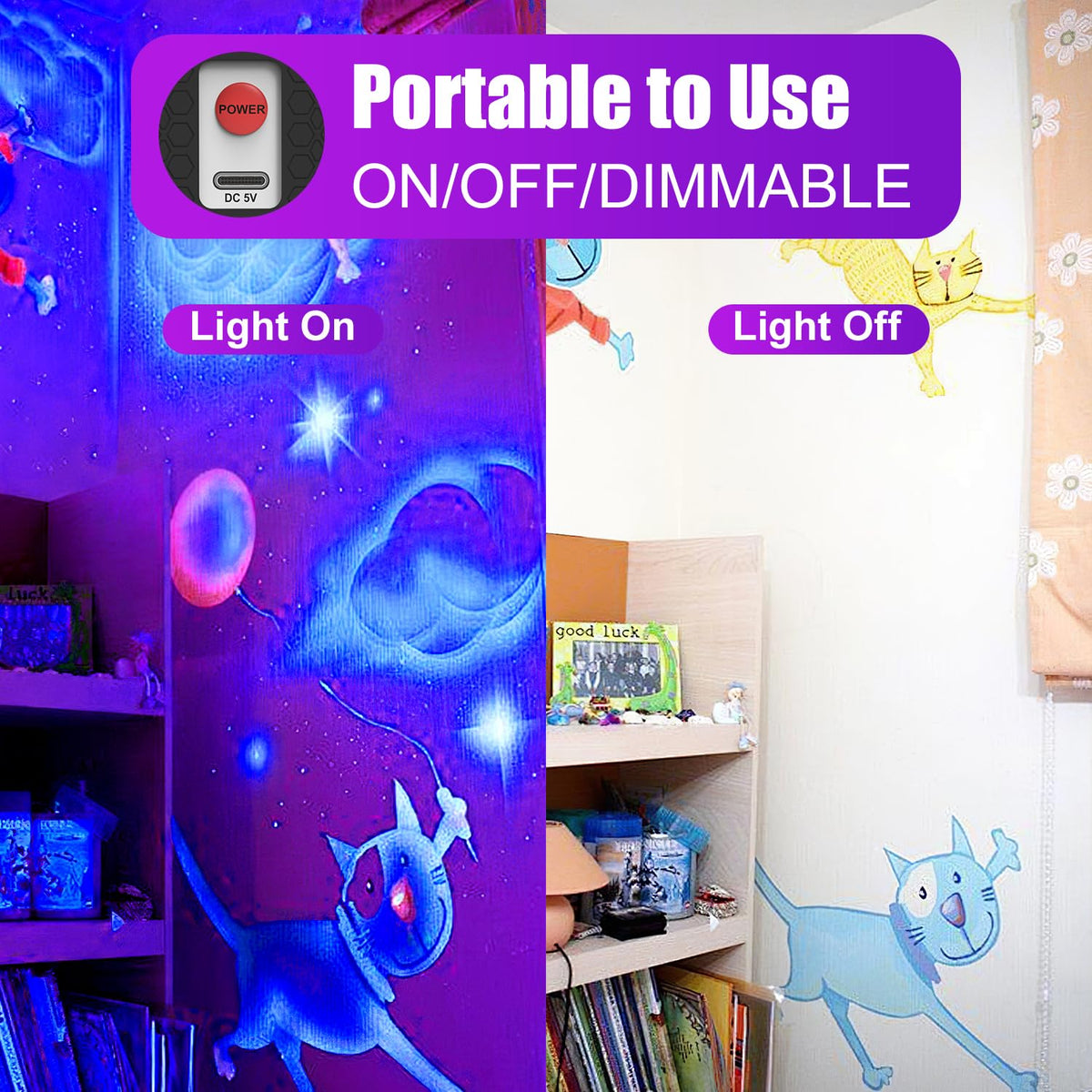 Sayitwill glow art poster use highlighting neon effects