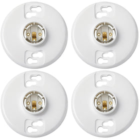 Saysurey ceiling lamp socket setup shows a durable phenolic resin body for indoor outdoor use.