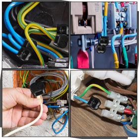 Saysurey dual-rated aluminum/copper compatibility supports versatile wiring for safer connections