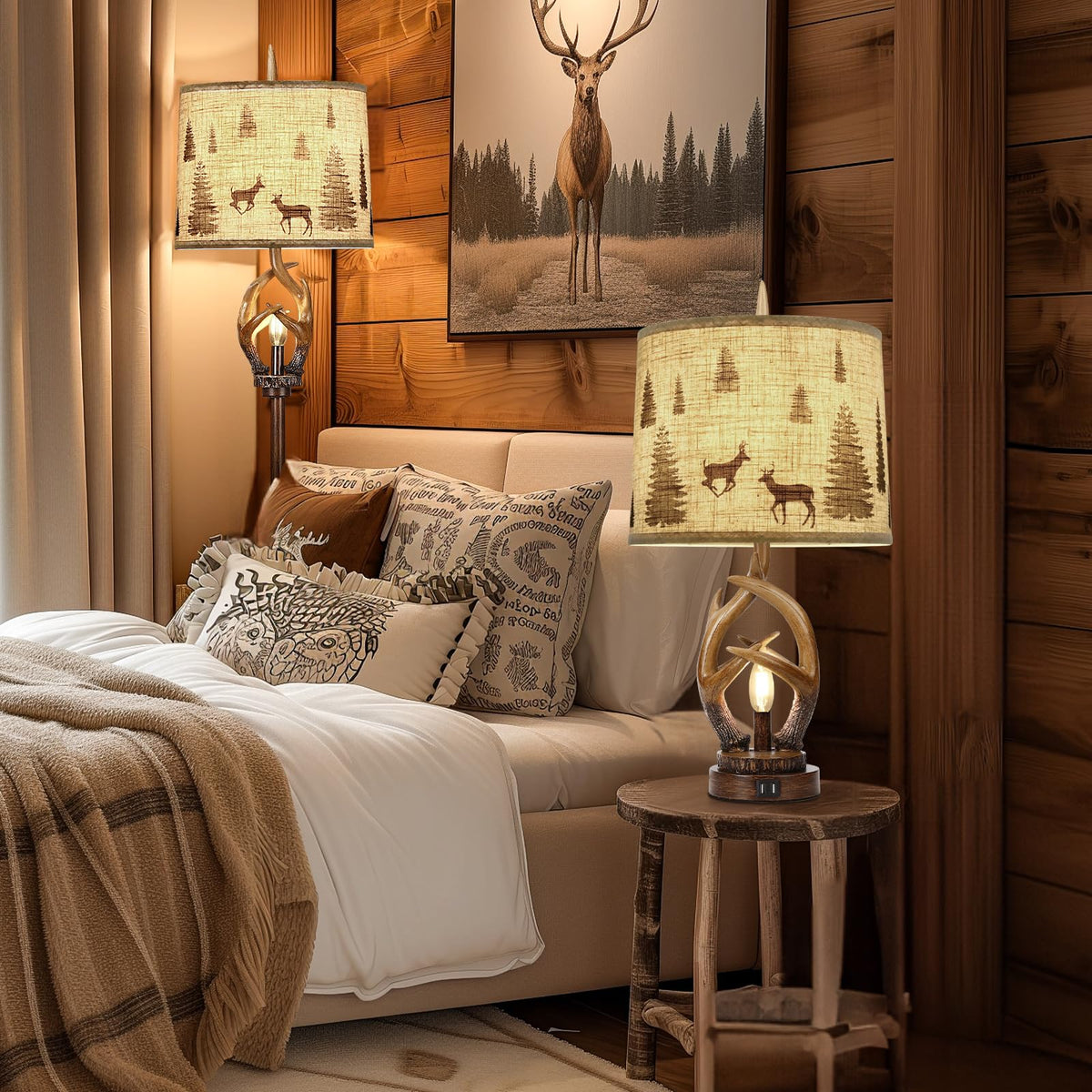 Scenekoy quality build with warm glow for home office or entryway.