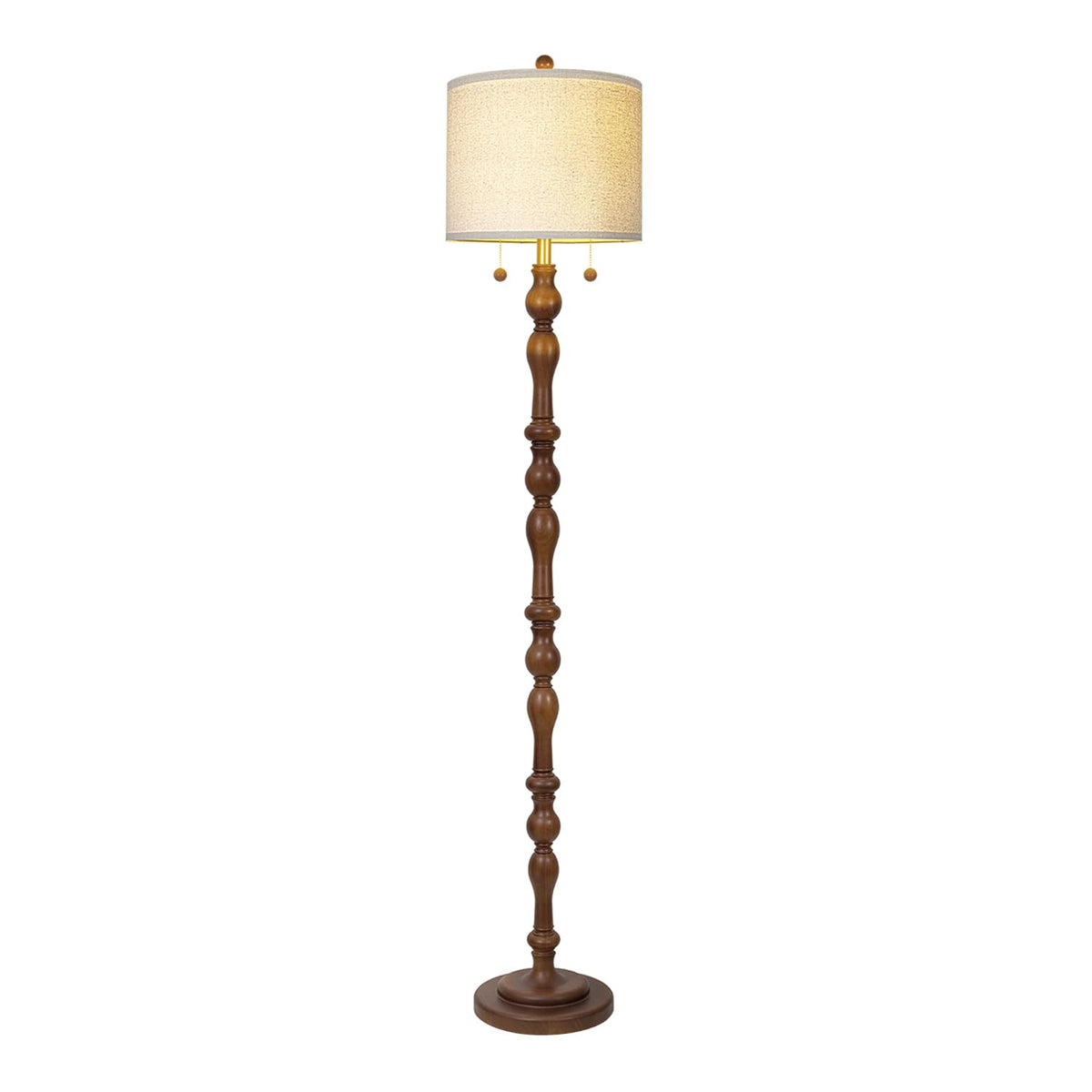 Scenekoy 65.5-inch tall lamp in a modern living space with corners.