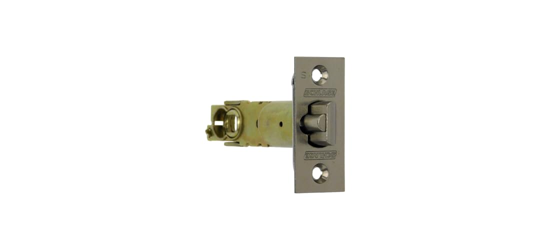 Schlage 16207626 installation guide shows latch compatibility across backsets
