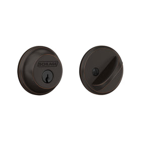 Backset compatibility for Schlage B60 N 716 deadbolt on standard doors