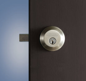 Inside turn unit on Schlage B60 N 716 deadbolt for smooth operation