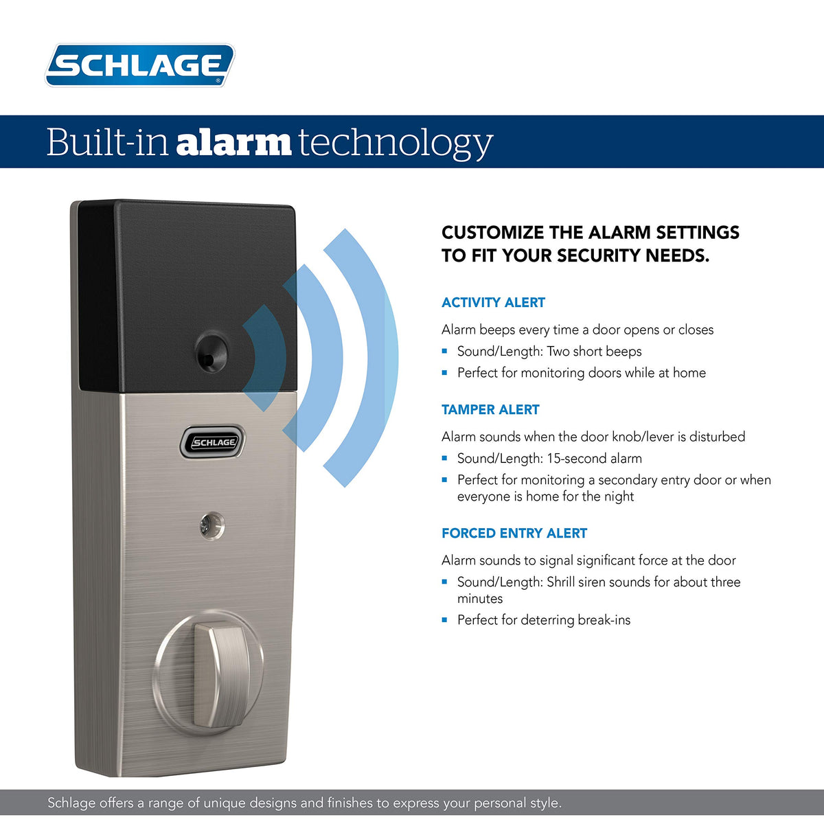 SCHLAGE BE469ZP CEN 619 installation snap n stay mounting feature demonstrated