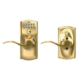 Schlage Camelot easy installation with screwdriver