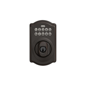Schlage Camelot easy installation with just a screwdriver, no wiring.
