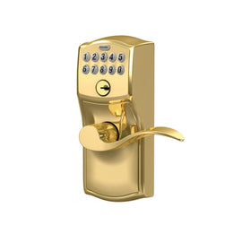 Schlage Camelot flex-lock mode toggle for configurable security