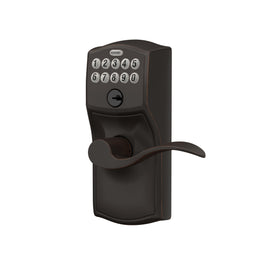 Schlage Camelot keypad lock lever installation guide for DIY setup
