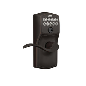 Schlage Camelot keypad lock lever keypad buttons for quick code access