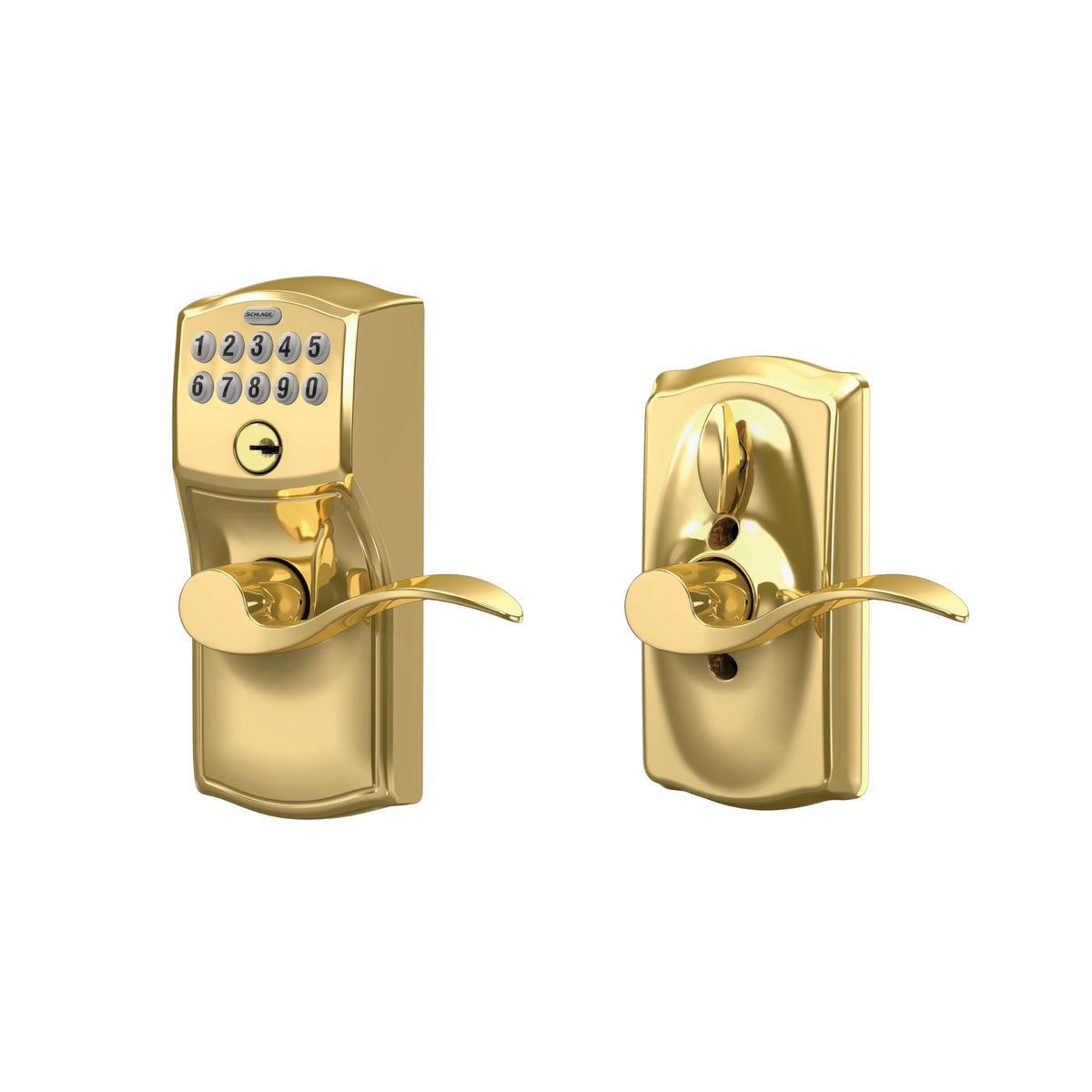 Schlage Camelot low battery indicator helps prevent lockouts