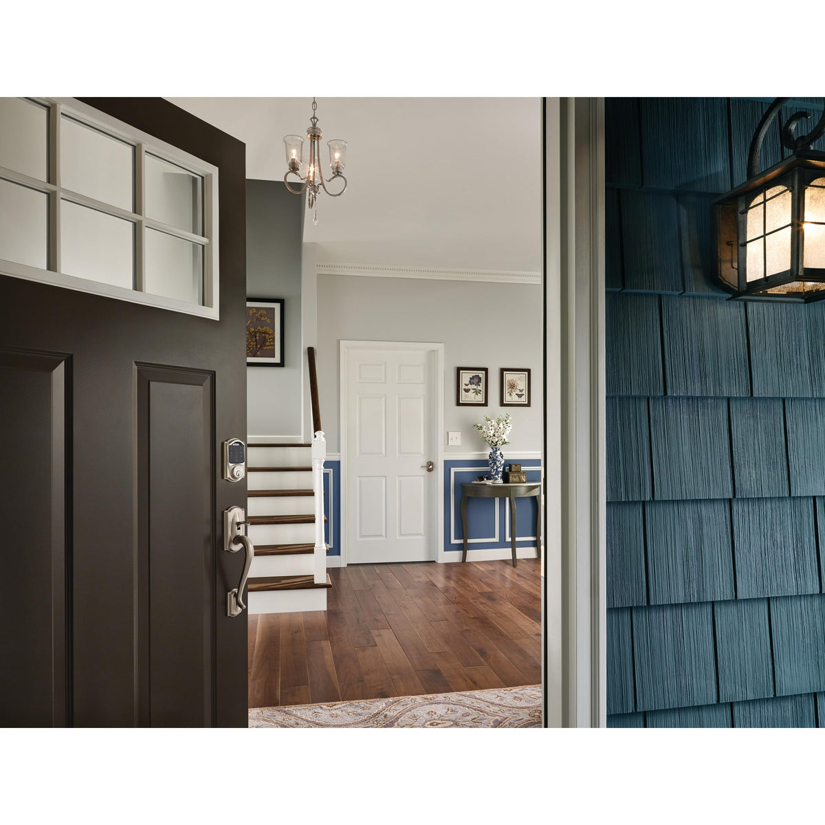 Schlage Connect supports 30 access codes for guests and family.