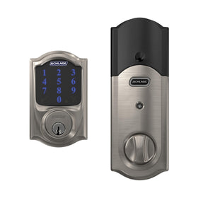 Schlage Connect low battery indicator helps prevent lockouts with advance warning.