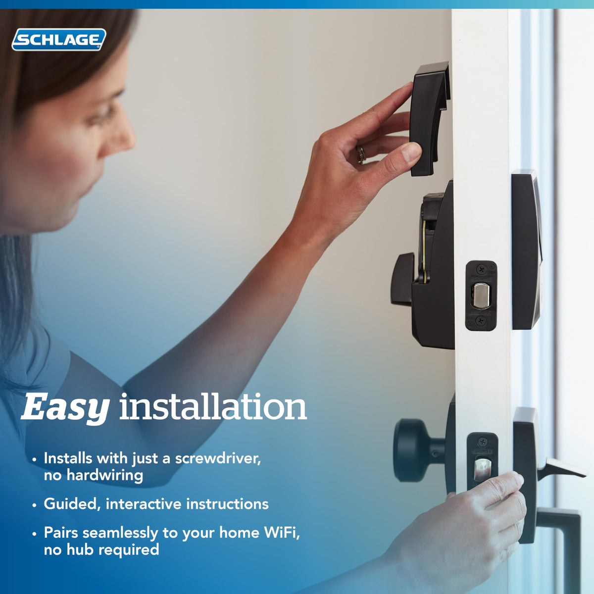 Auto-lock with configurable delay options for convenience.