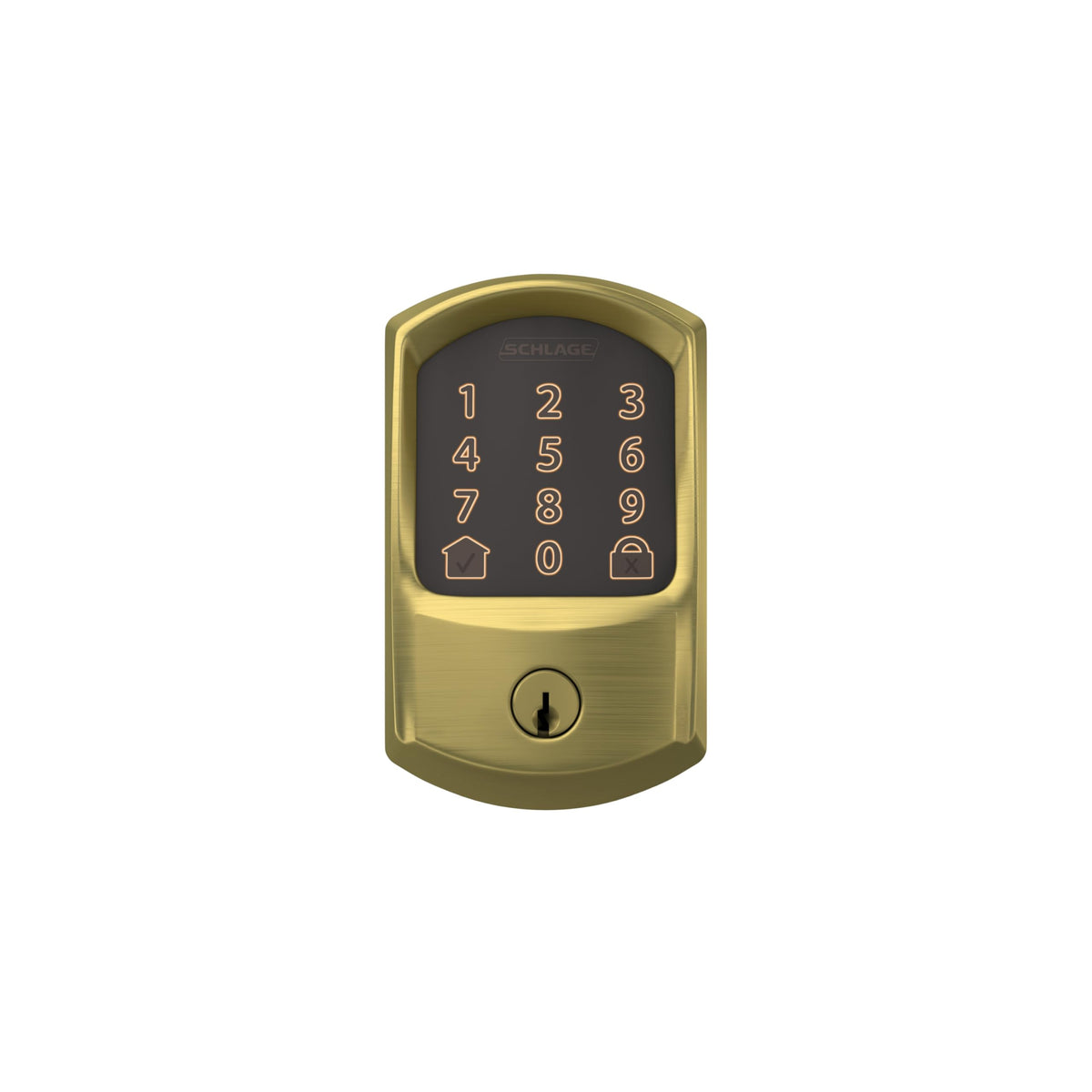 Schlage Encode is ideal for Airbnb with up to 100 access codes for guests.