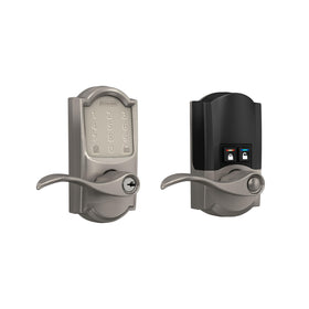 Schlage Encode smart WiFi lever packaging and components enabling quick setup