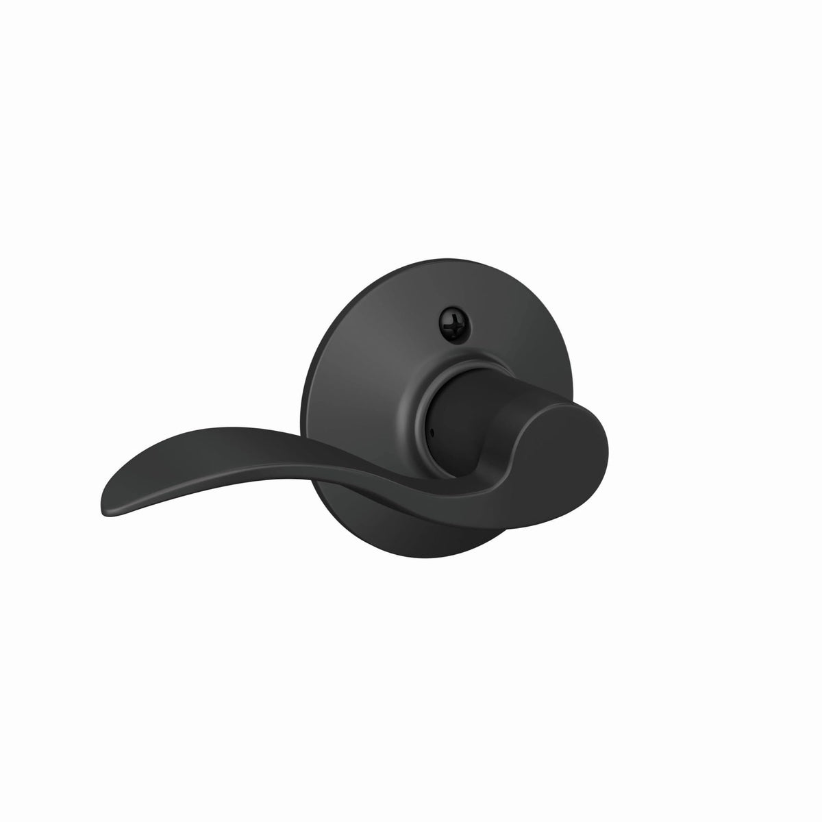 Schlage F10 ACC 622 easy-installation lever shown with screwdriver