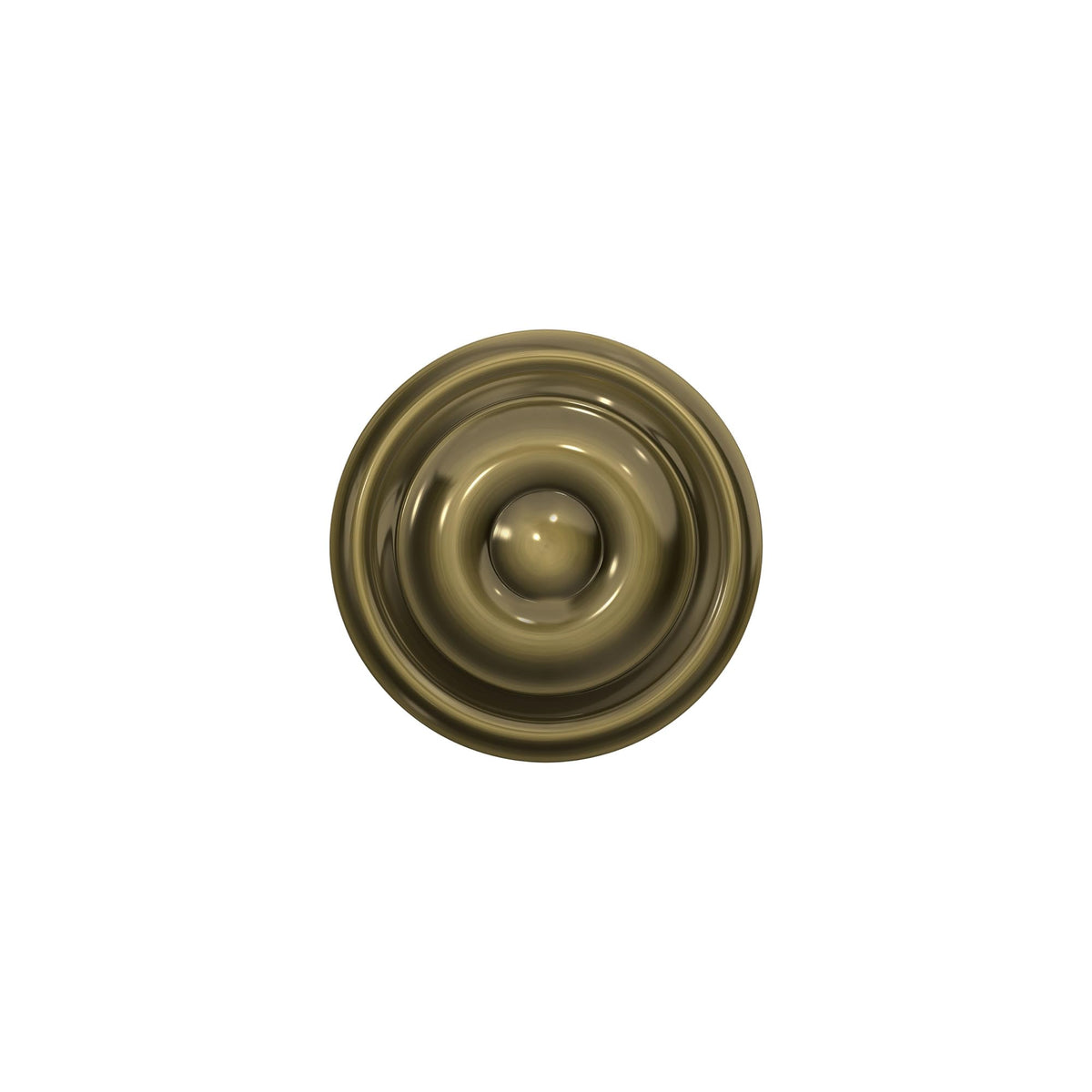 Schlage F10 V GEO 609 non-locking passage knob for interior doors.
