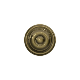 Schlage F10 V GEO 609 non-locking passage knob for interior doors.