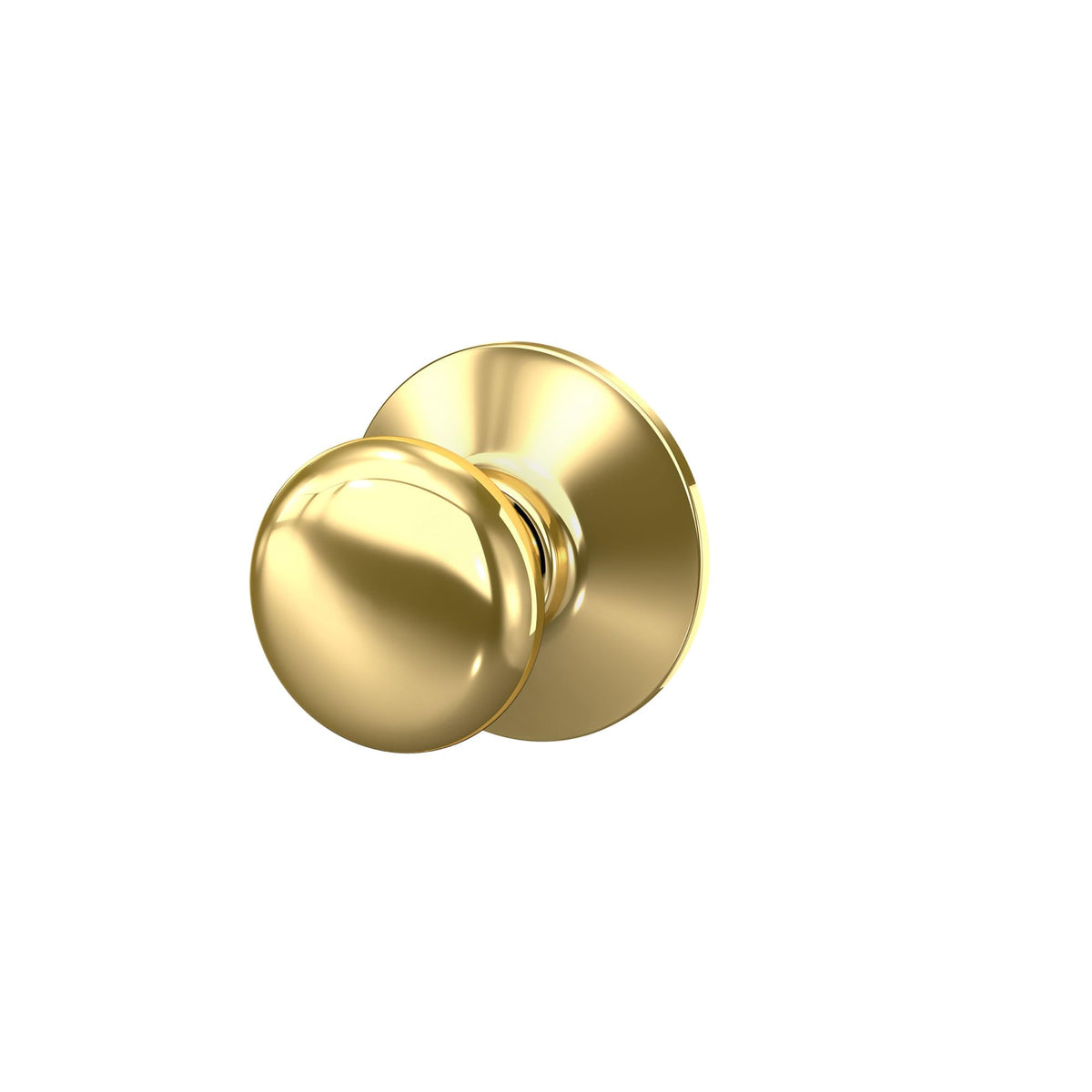 Schlage F10 Plymouth bright brass included hardware for quick installation