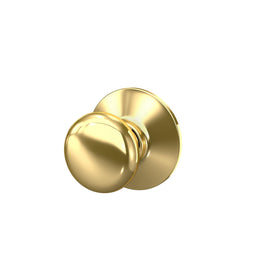 Schlage F10 Plymouth bright brass included hardware for quick installation