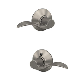 Schlage latch and backset compatibility for 2-3/8 and 2-3/4 backsets