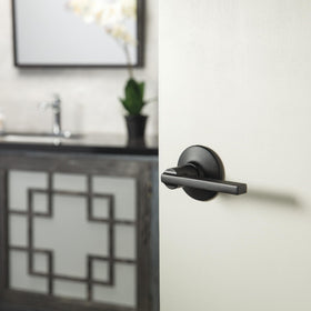 Schlage Latitude dummy lever packaging and components