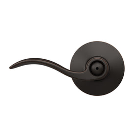 Schlage F40 716 accommodates door thickness 1-3/8 to 1-3/4 inches.