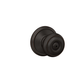 Schlage F40 GEO 716 Georgian knob interior push-button for inside locking