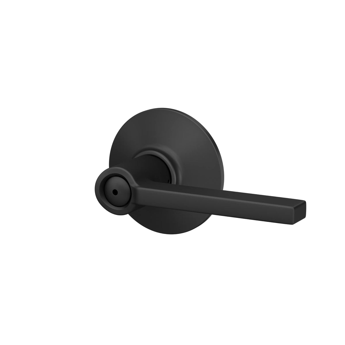 Schlage F40 Latitude backset compatibility showing universal latch.