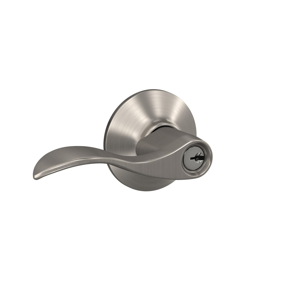 Schlage F51A 619 keyed entry with two keys for exterior security