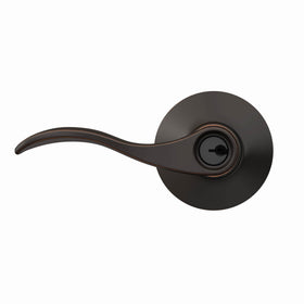 Schlage F51A ACC 716 fits doors 1-3/8 to 1-3/4 inches thick.