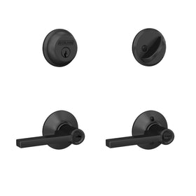 Strike reinforcer and 3-inch screws reinforce door protection