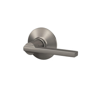 Schlage Latitude lever with lifetime mechanical and finish warranty