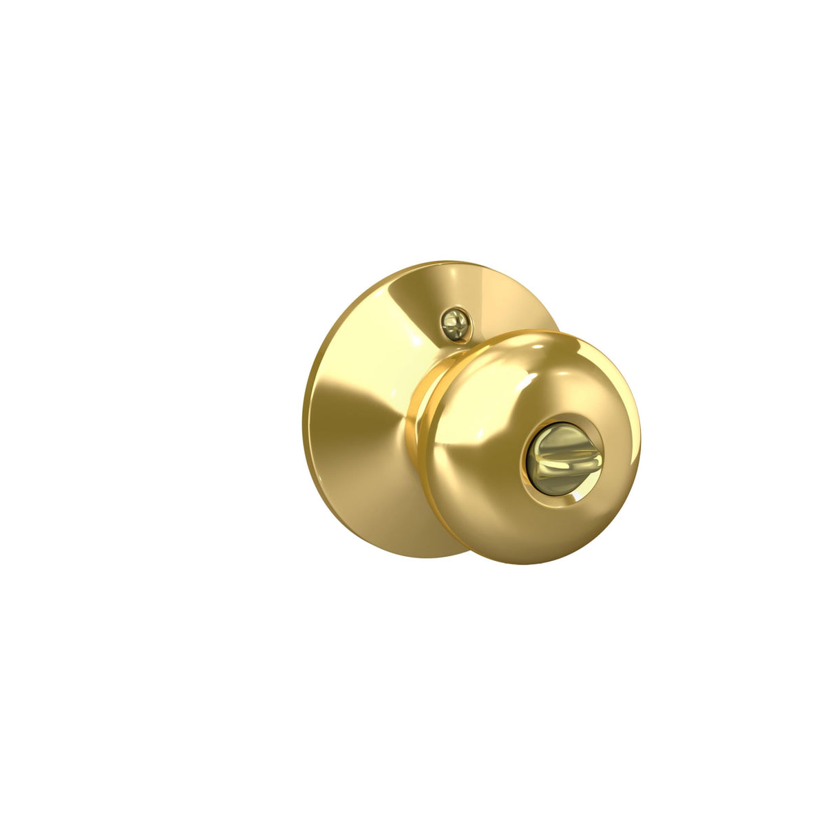 Schlage Plymouth installation is easy with self-aligning holes.