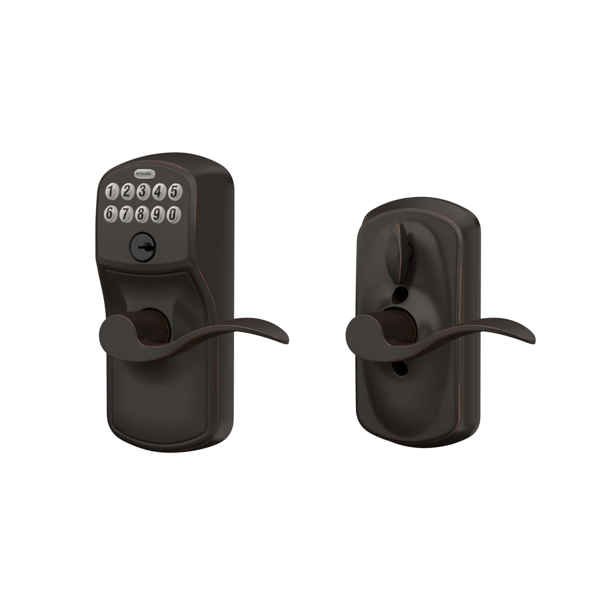 Schlage Plymouth keypad supports up to 19 codes for trusted access