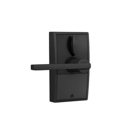 Schlage Touch Century interior exit lever enables quick indoor egress.
