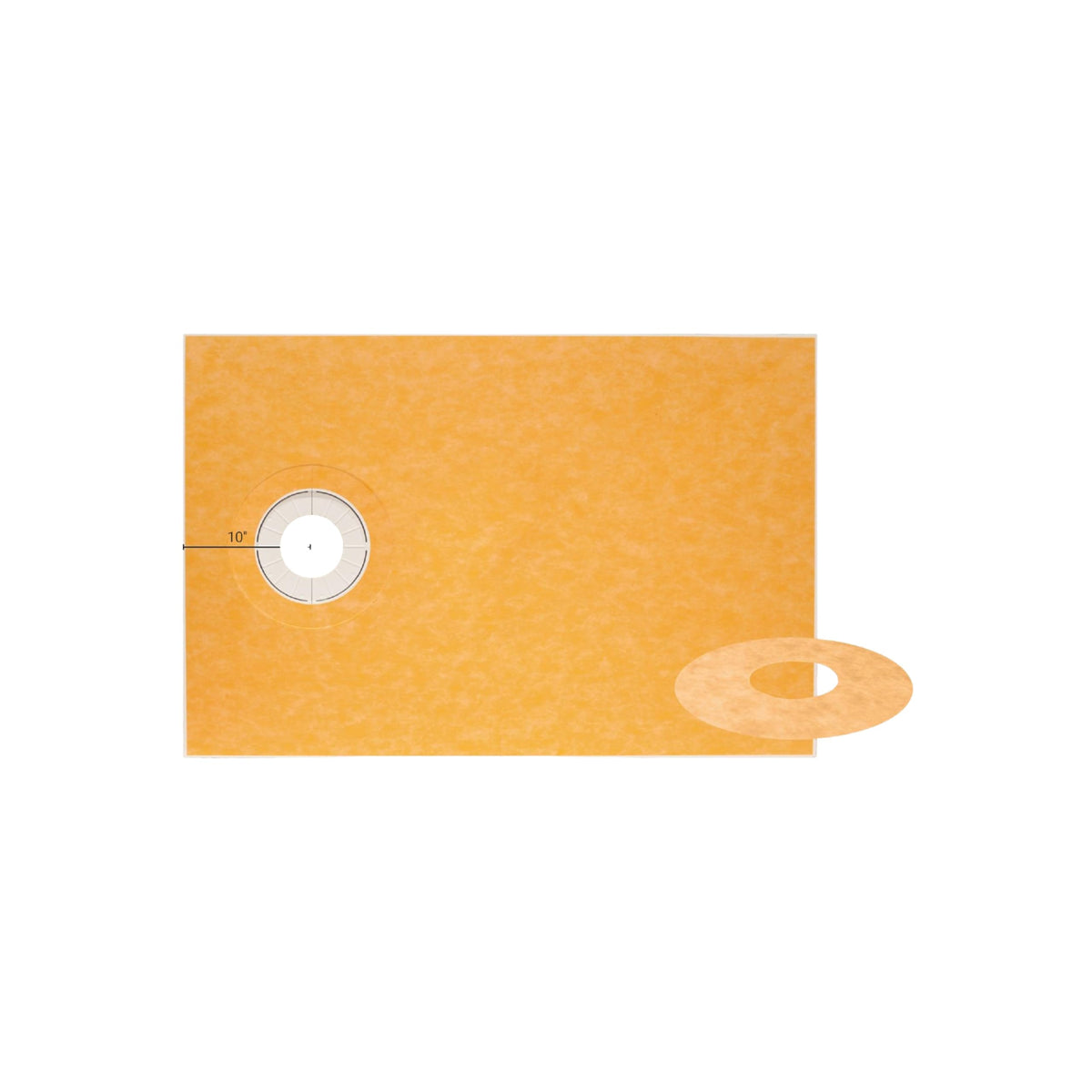 Schluter Kerdi tray: built-in waterproof shield for reliable shower protection.