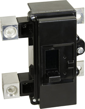 Schneider Electric QOM2200VH wiring connection shows copper or aluminum feed compatibility.