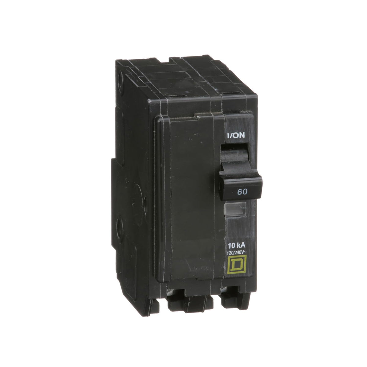 Schneider Electric Qwik Open 60A 2-pole breaker front view for quick installation.