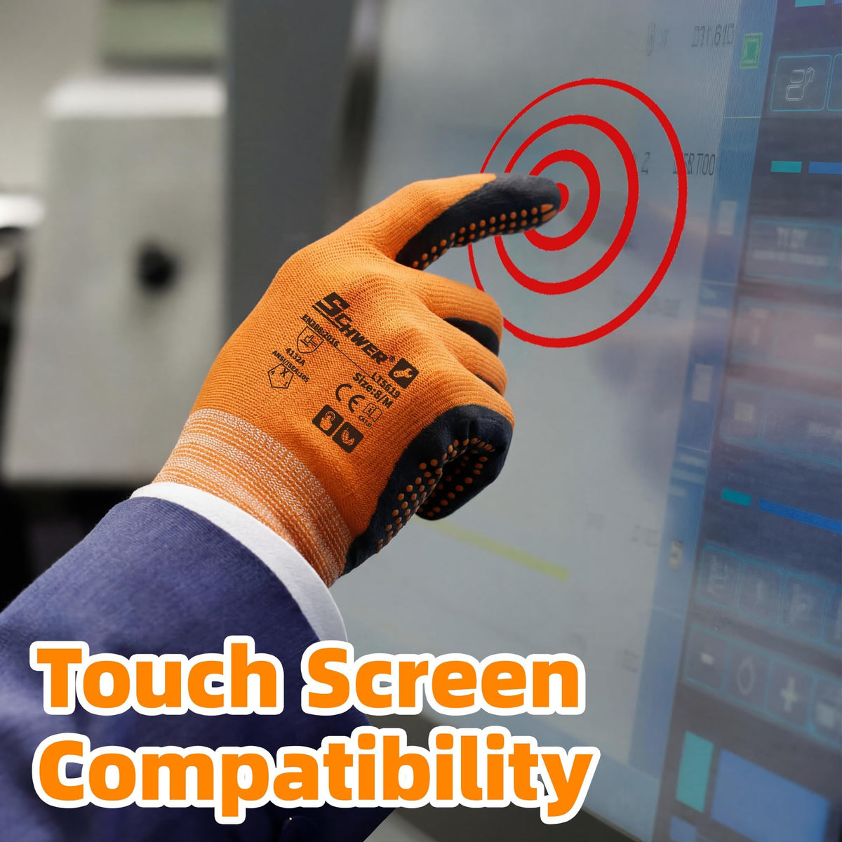 Schwer A1 cut-resistant gloves safely handle sharp tools