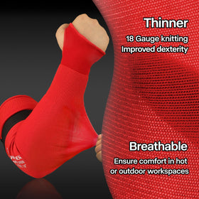 Schwer AIR-SKIN is easy to care for with detachable Velcro for cleaning.