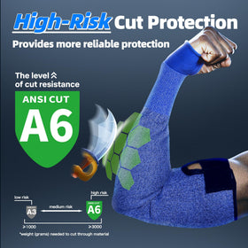Schwer AIR-SKIN S902 thumbhole-detail demonstrates bulk-free wear for precise handling.