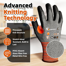 Schwer CR3066 honeycomb-knit fabric offers breathable comfort.