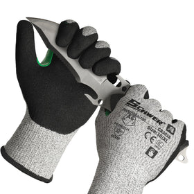 Schwer cut-resistant gloves ANSI A6, front view for heavy-duty tasks.