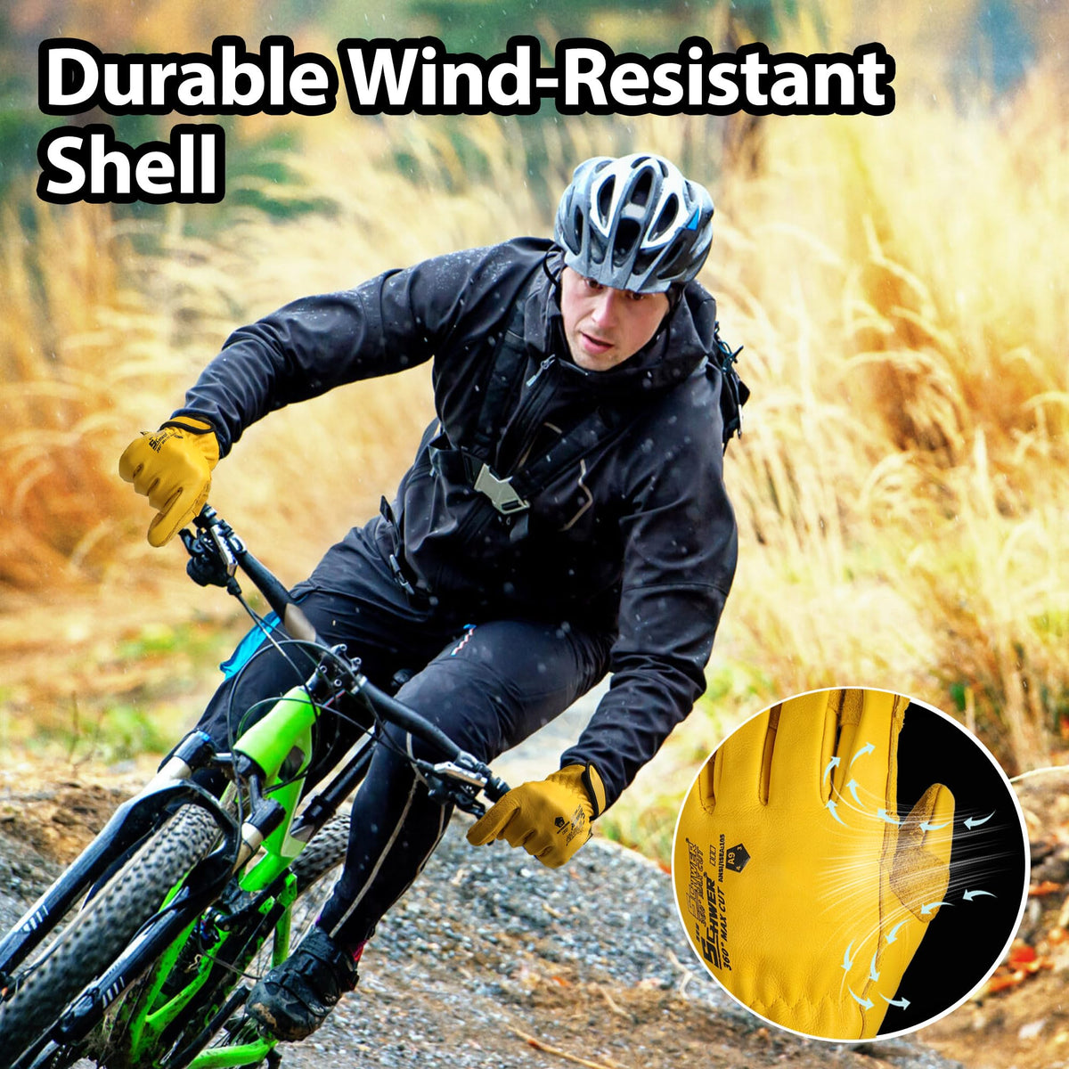 Schwer PM3401 ANSI A9 knit liner provides cut resistance without bulk.
