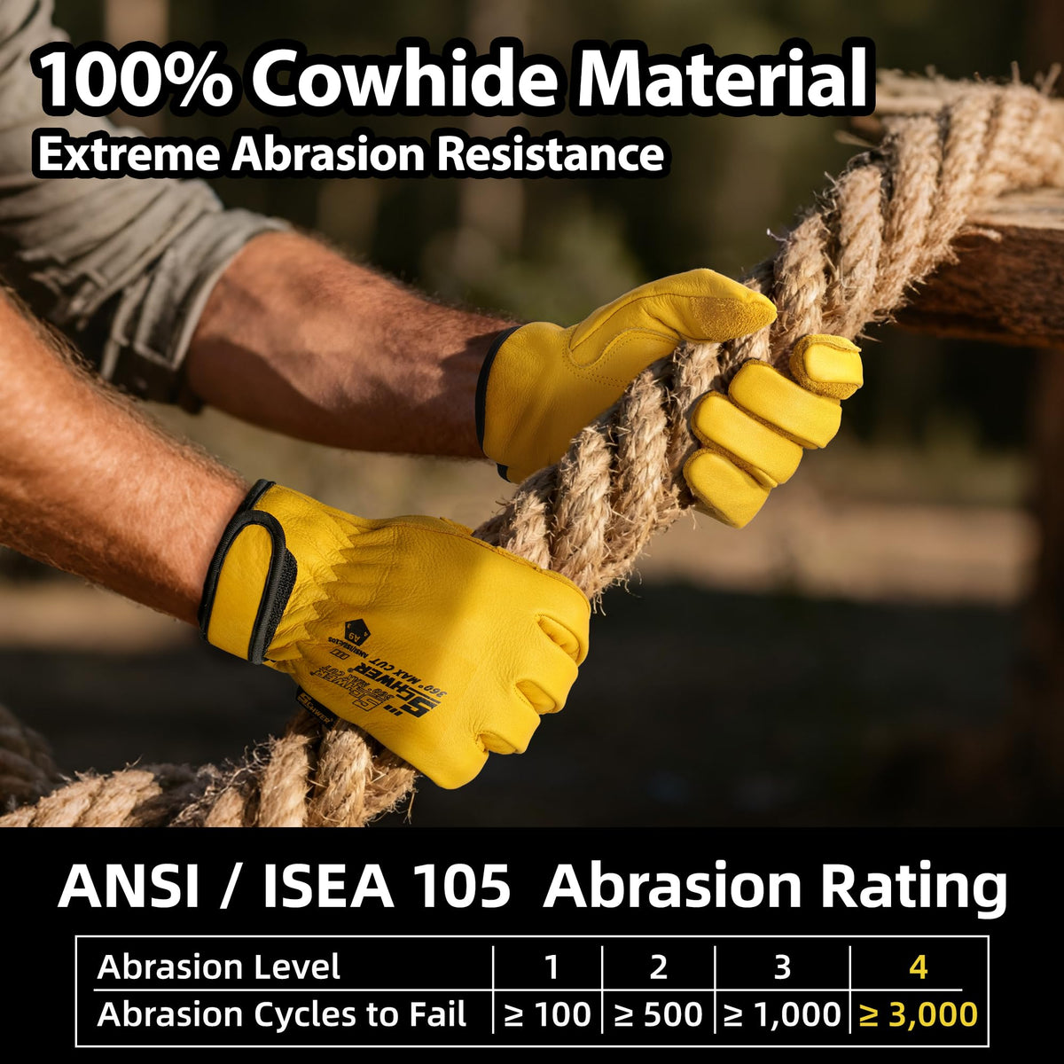 Schwer PM3401 gloves thumb ergonomic design enabling flexible, comfortable grip.