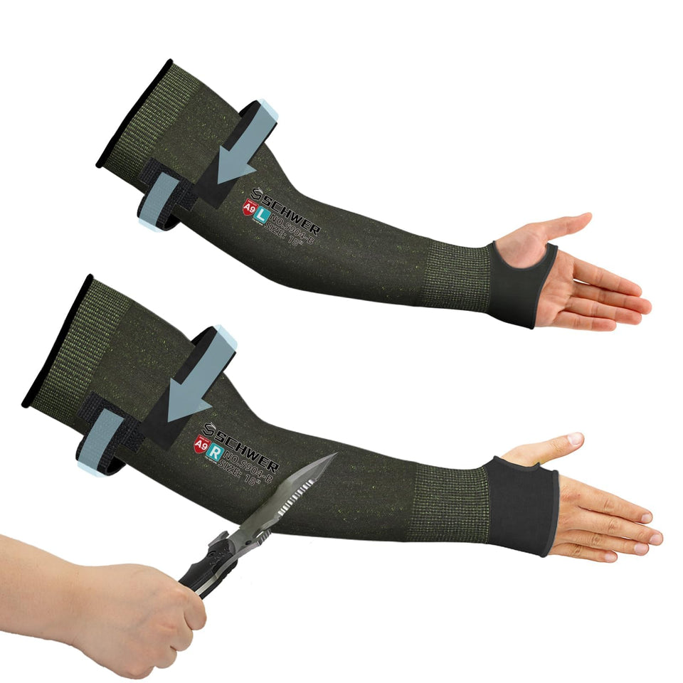 Schwer Pro-Skin ANSI A9 cut-resistant sleeve for demanding tasks